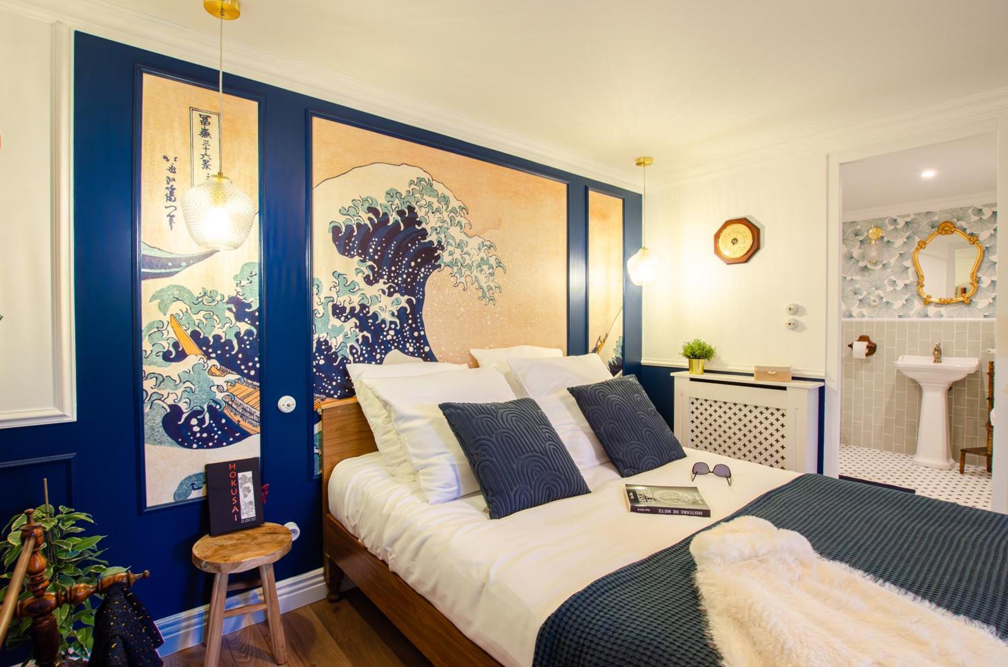 The Great Wave, Avec Terrasse Et Stationnement Ban-Saint-Martin Exterior foto